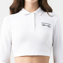 APRILE CROP TOP WOMEN WHITE