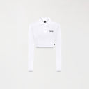 APRILE CROP TOP WOMEN WHITE