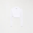 APRILE CROP TOP WOMEN WHITE