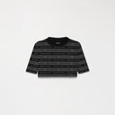 ASH CROP TOP WOMEN BLACK