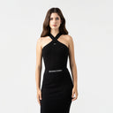 BLAIR KNITTED TOP WOMEN BLACK