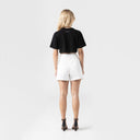 BRET CROP TOP WOMEN BLACK