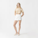 DUSTY CROP TOP WOMEN IRISH CREAM