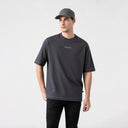 EOLO T-SHIRT OVERSIZED MEN BLACK OYSTER