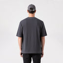 EOLO T-SHIRT OVERSIZED MEN BLACK OYSTER