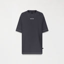 EOLO T-SHIRT OVERSIZED MEN BLACK OYSTER