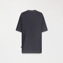 EOLO T-SHIRT OVERSIZED MEN BLACK OYSTER
