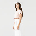 GODIVA CROP TOP WOMEN CAMEO ROSE