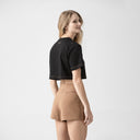 KEONA CROP TOP WOMEN BLACK