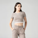 AITANA CROP TOP WOMEN CINDER