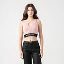 CLAIRE KNITTED TOP WOMEN WOODROSE