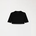 MED CROP TOP WOMEN BLACK