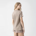 MERLE T-SHIRT WOMEN TAUPE GRAY