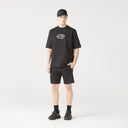 OBSIDIAN T-SHIRT OVERSIZED MEN BLACK