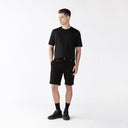 RAJ 2 DENIM SHORT MEN BLACK