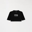 RIVER CROP TOP WOMEN BLACK