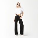 SAVANNA CROP TOP WOMEN WHITE