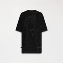 TERSIA T-SHIRT OVERSIZED MEN BLACK