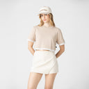 TIZOC CROP TOP WOMEN BROWN