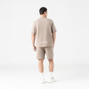 VIKRANT BURDA SHORT MEN TAUPE GRAY
