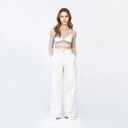 CHAVAN TOP WOMEN SIMPLY TAUPE - Monastery | Tienda Oficial Colombia